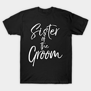 Bridal For Family Sister Of The Groom T-Shirt